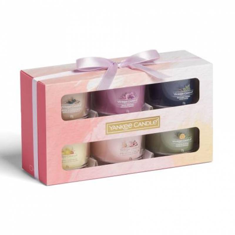 Yankee Candle 6 Filled Votive Candle Gift Set